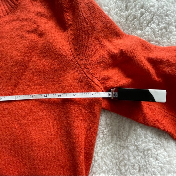 Anthropologie Moth burnt orange sweater - Picture 5 of 8